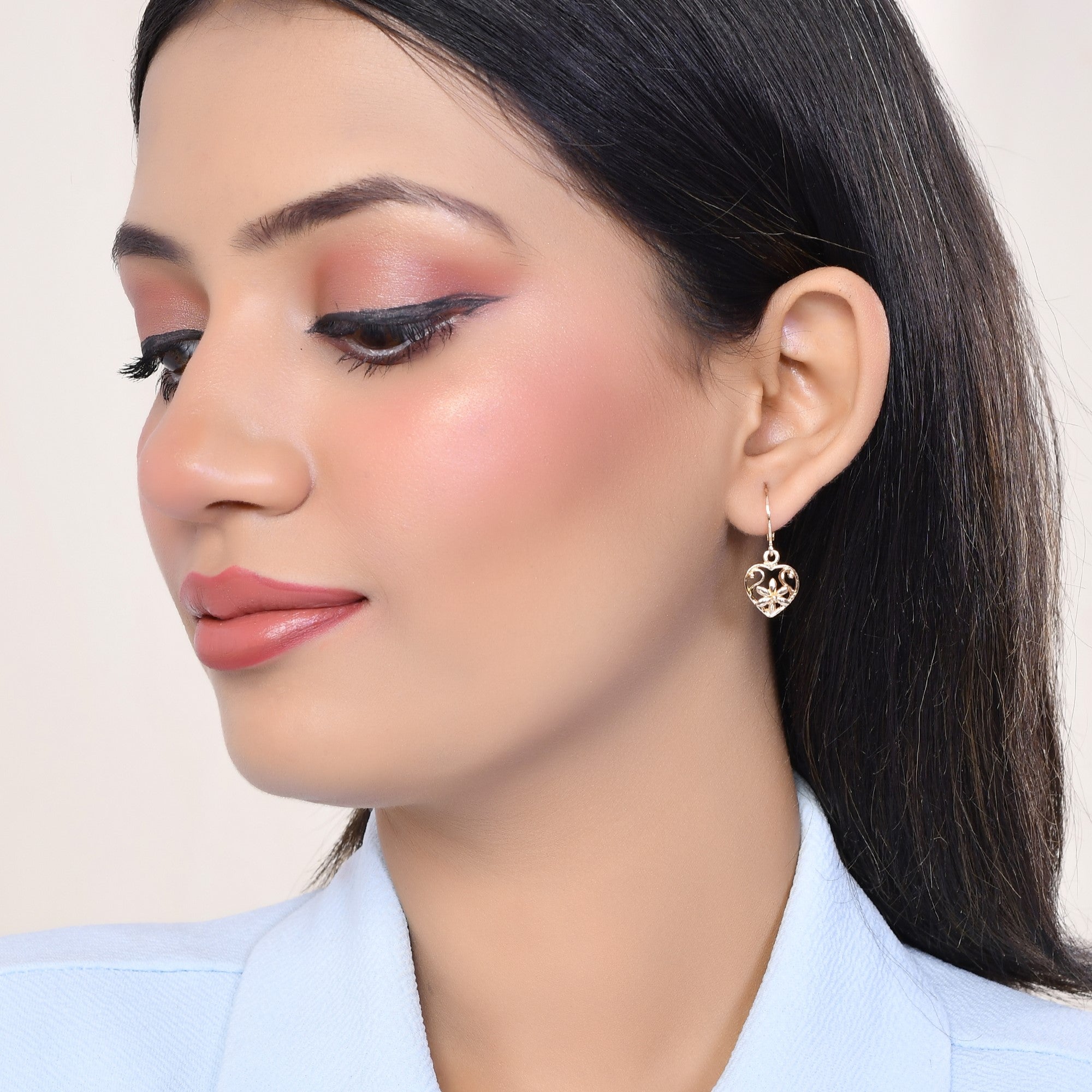 Sweetheart Swirl Hoops