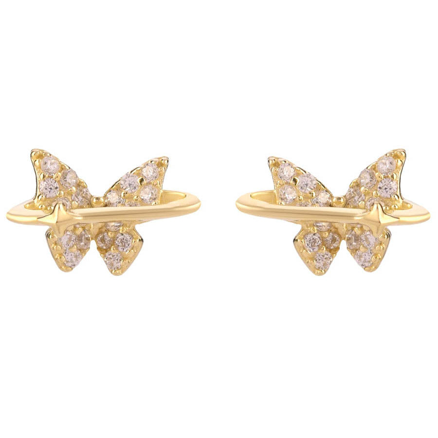 Butterfly Earrings Set