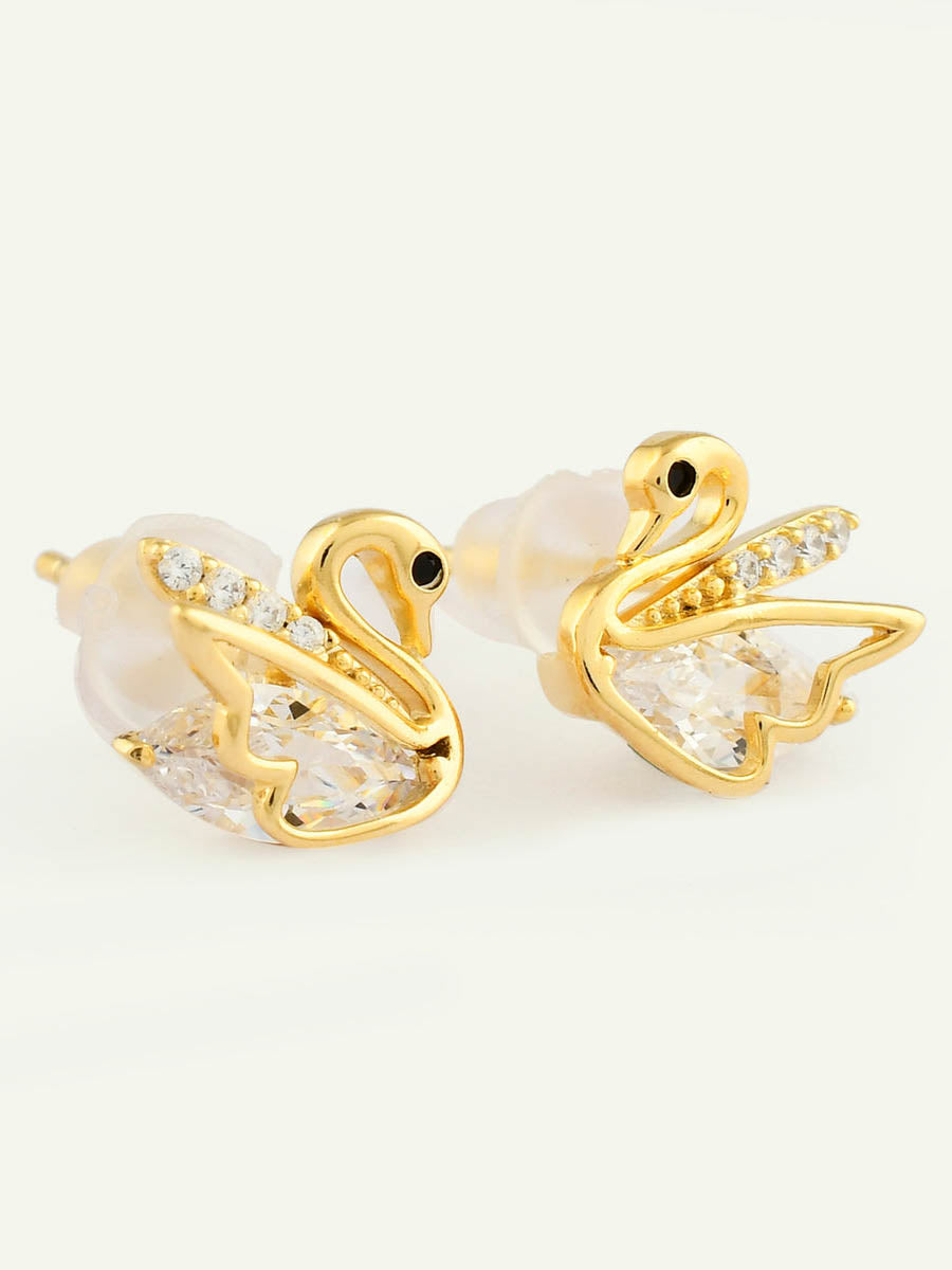 Coastal Swan Earrings