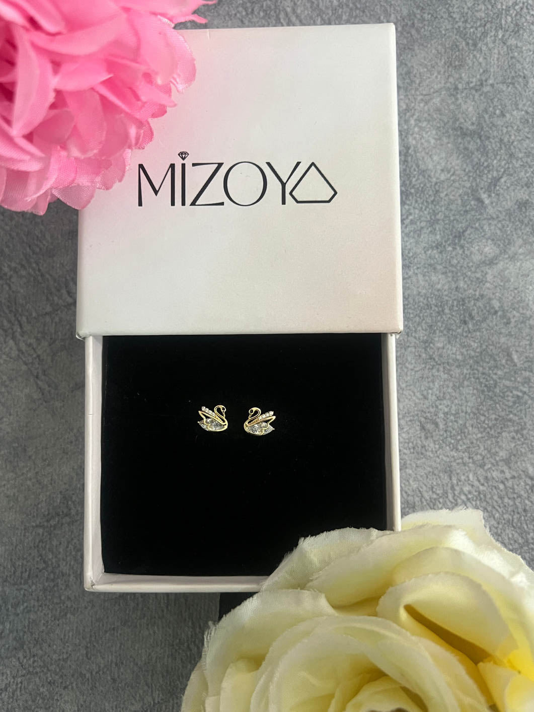 Coastal Swan Earrings