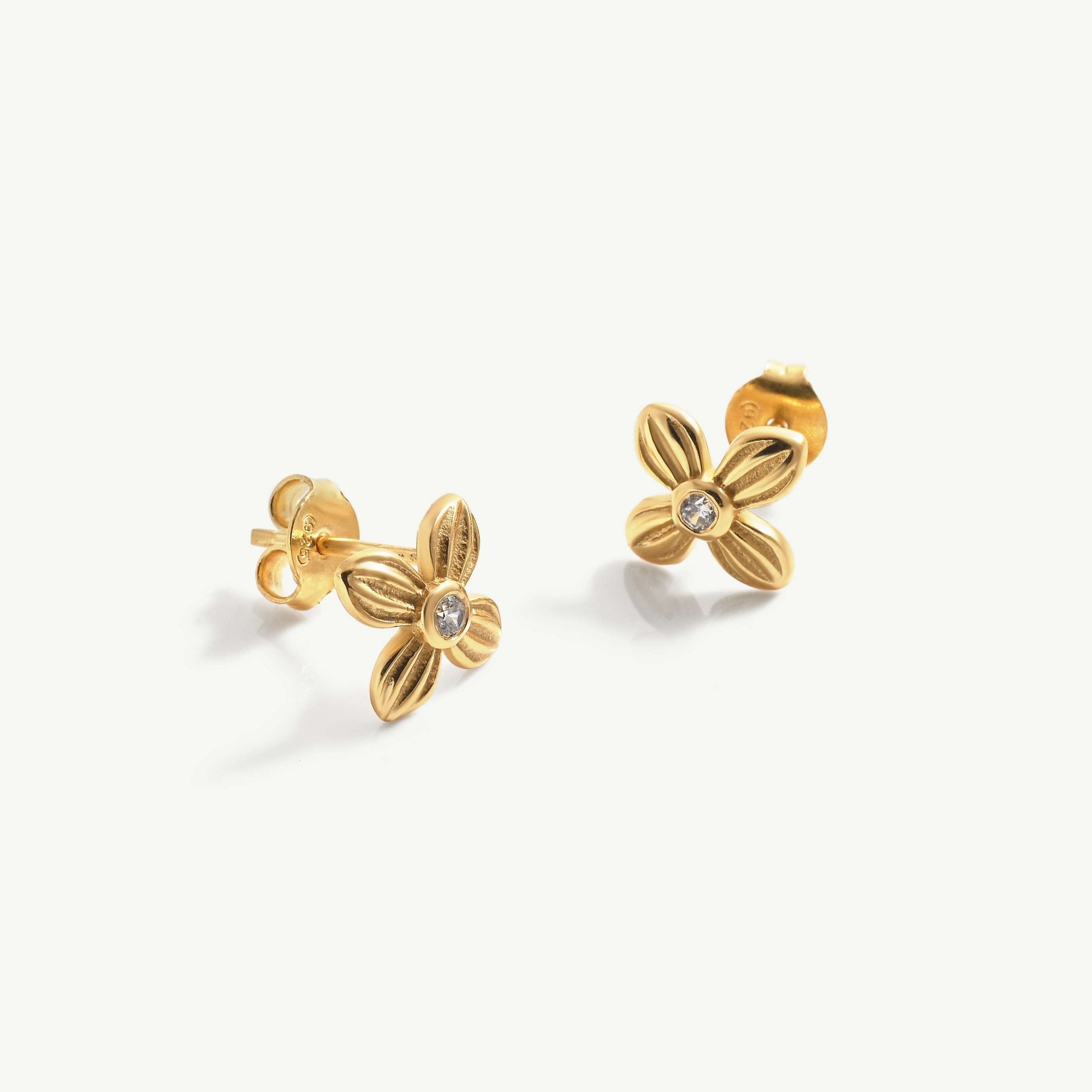 Golden Blossom Studs