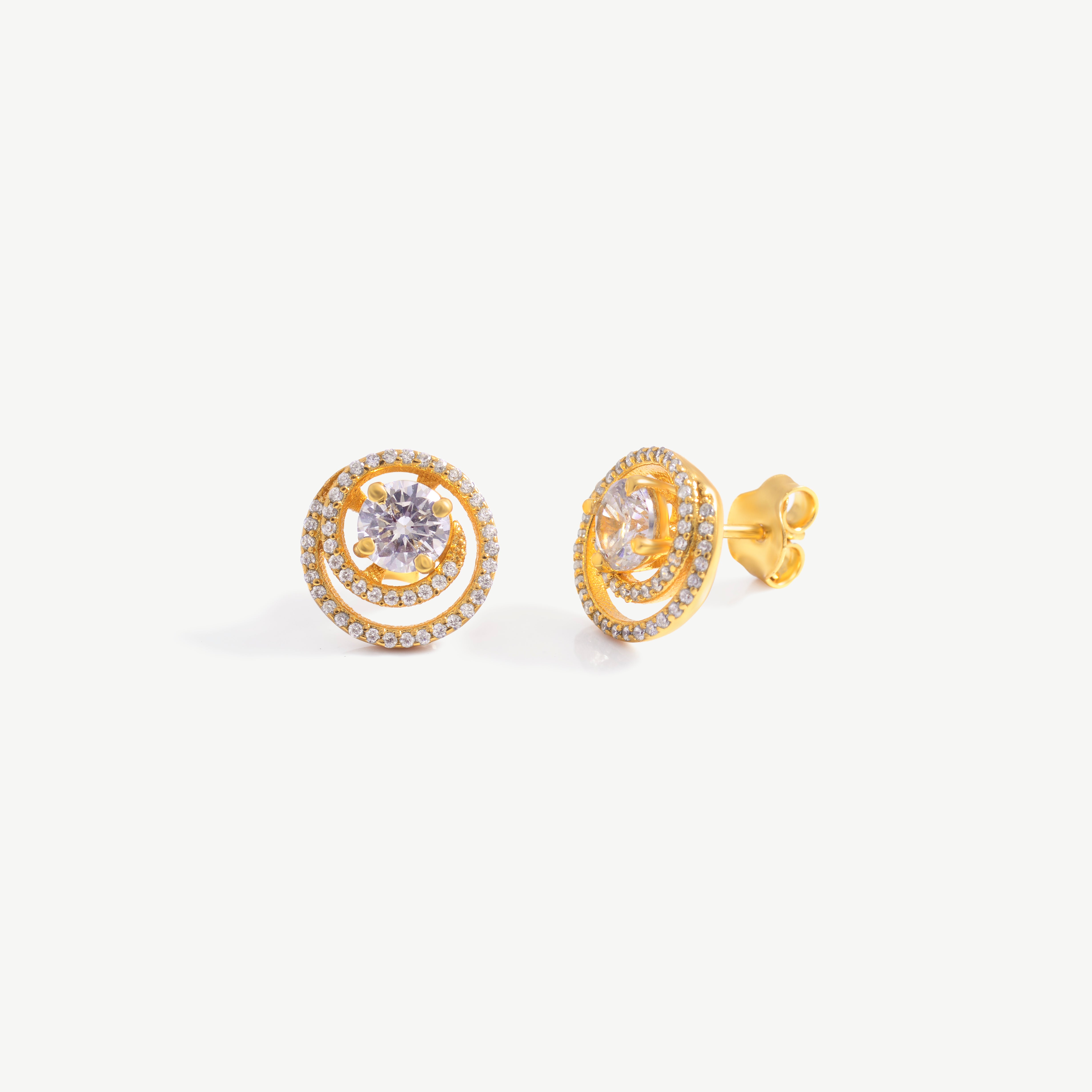 2-in-1 Solitaire Earrings