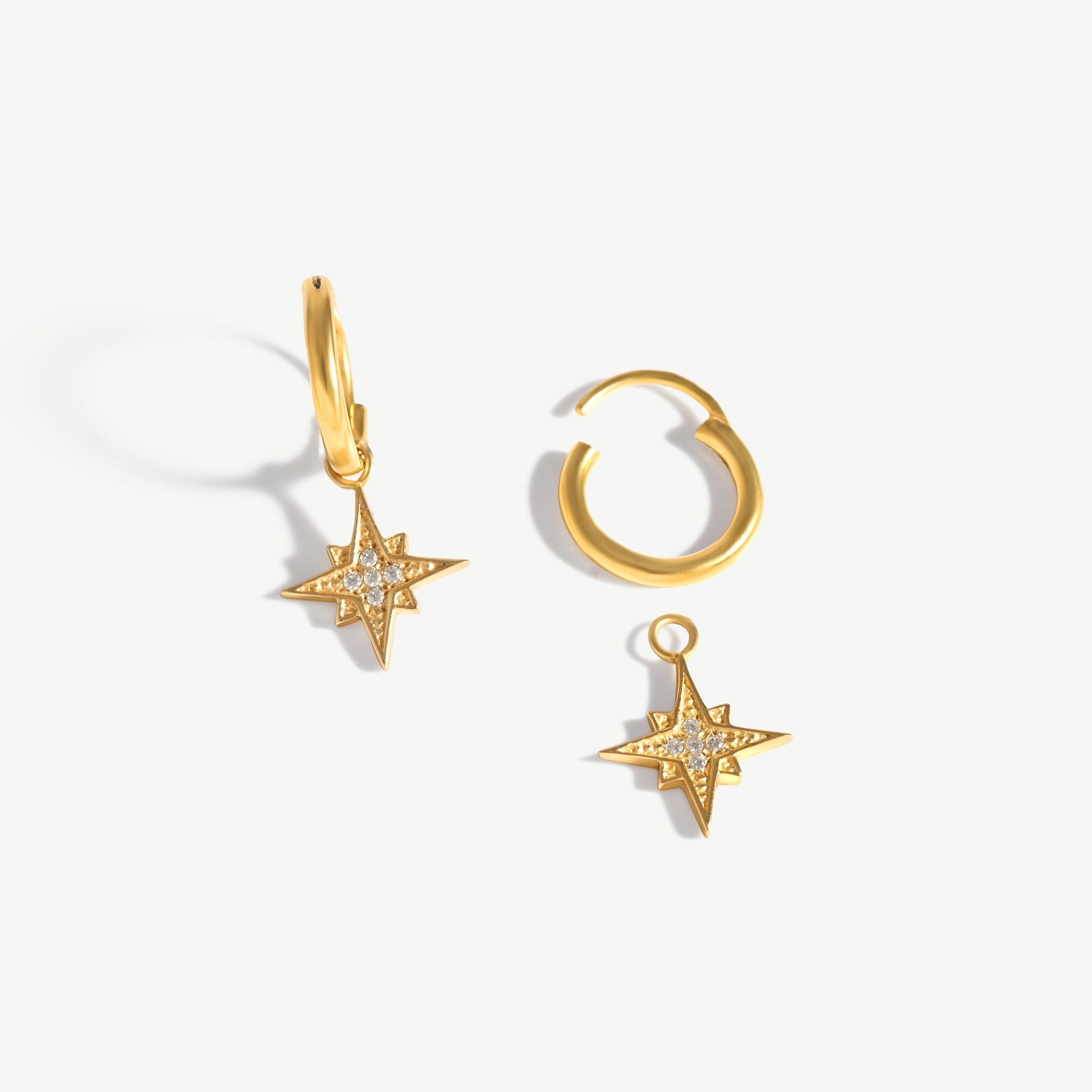 Nova Star Charm Earrings