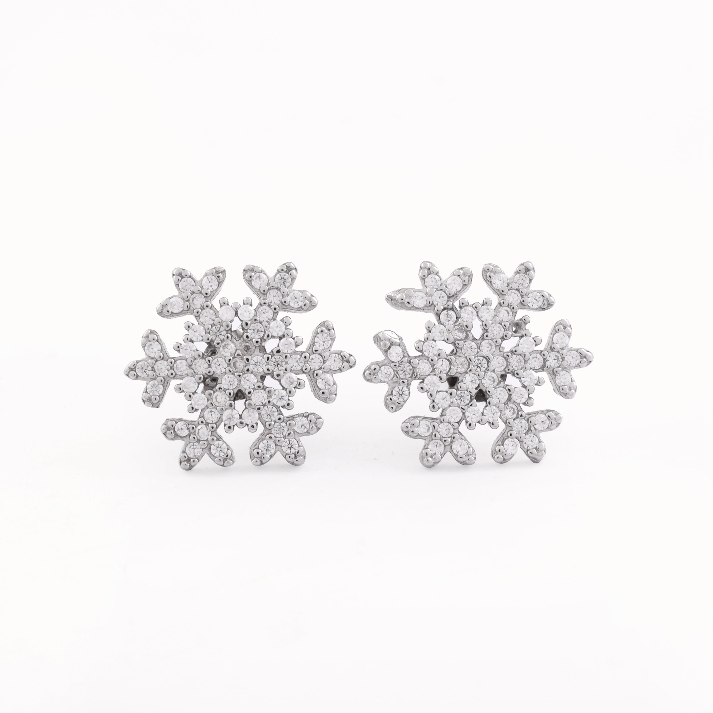 Snow Flakes Studs