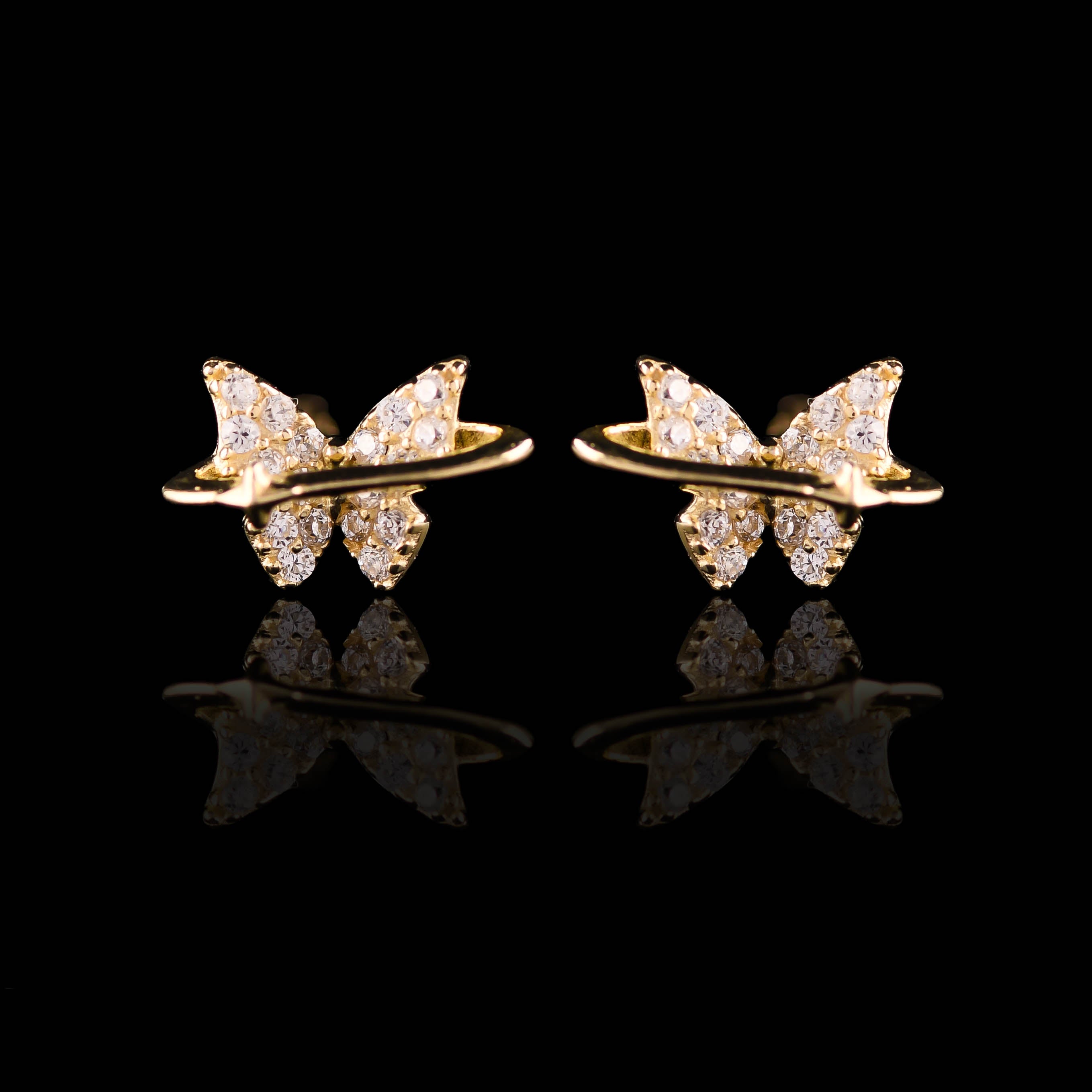 Butterfly Earrings Set