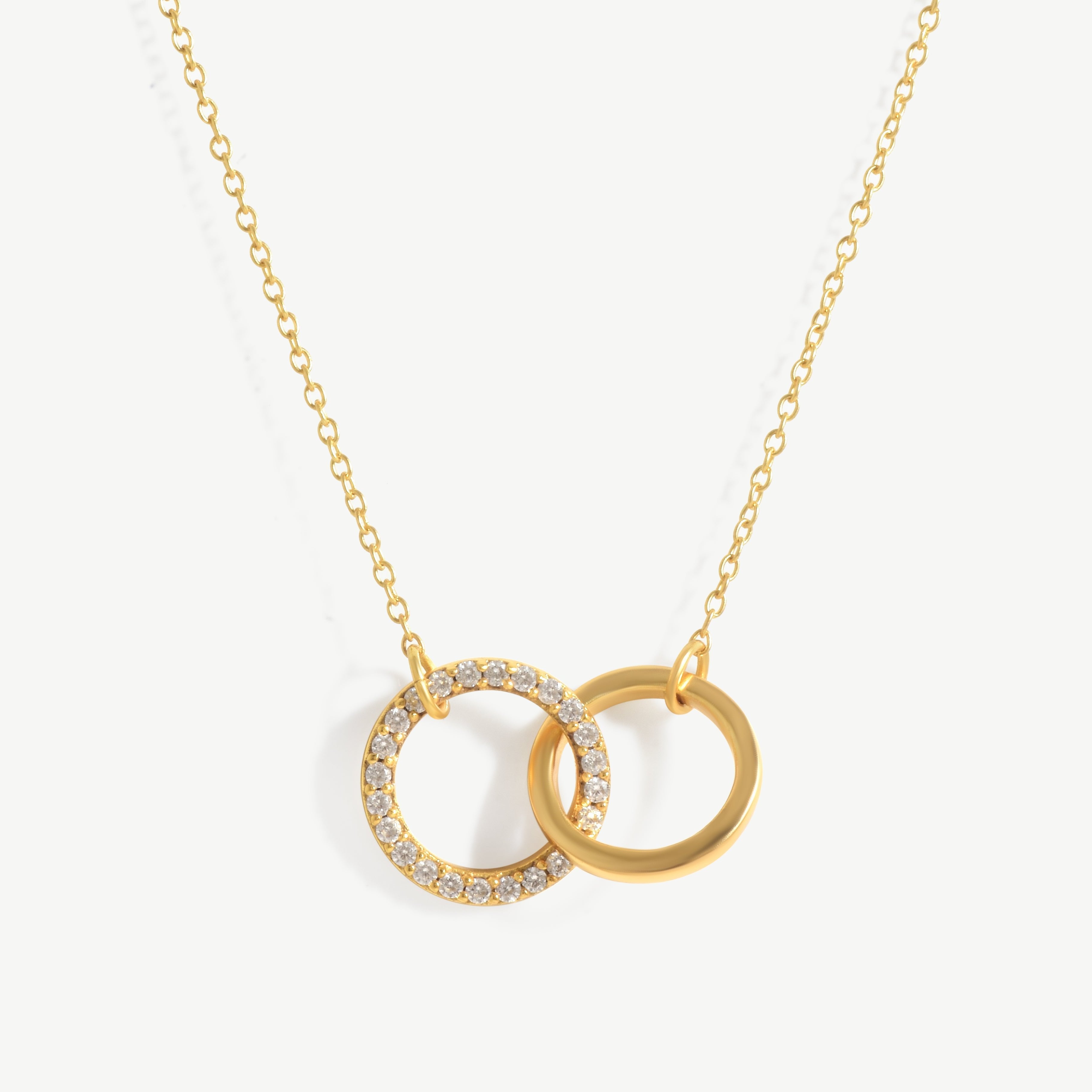 Intertwined Loop Pendant Set