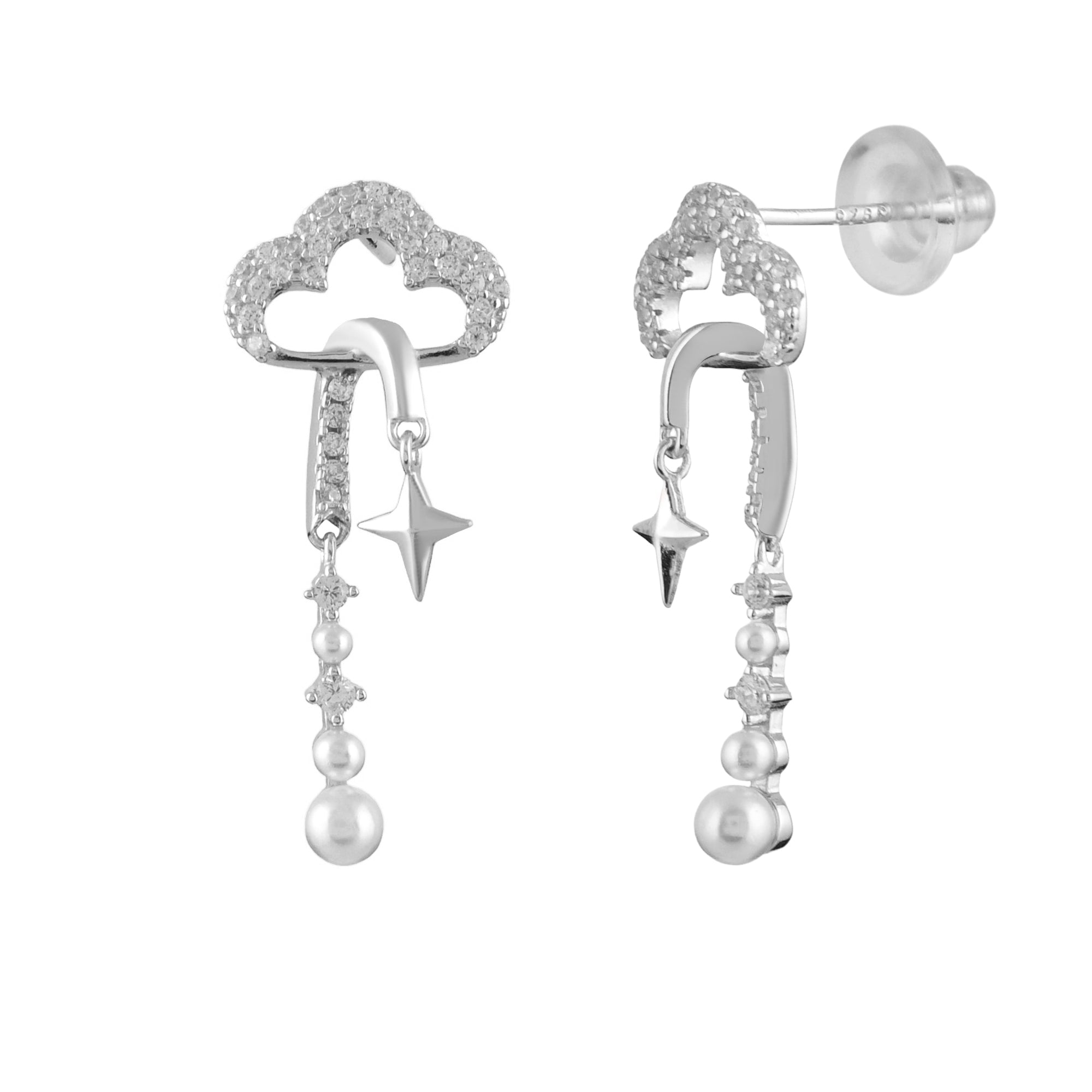 Starry Night Danglers