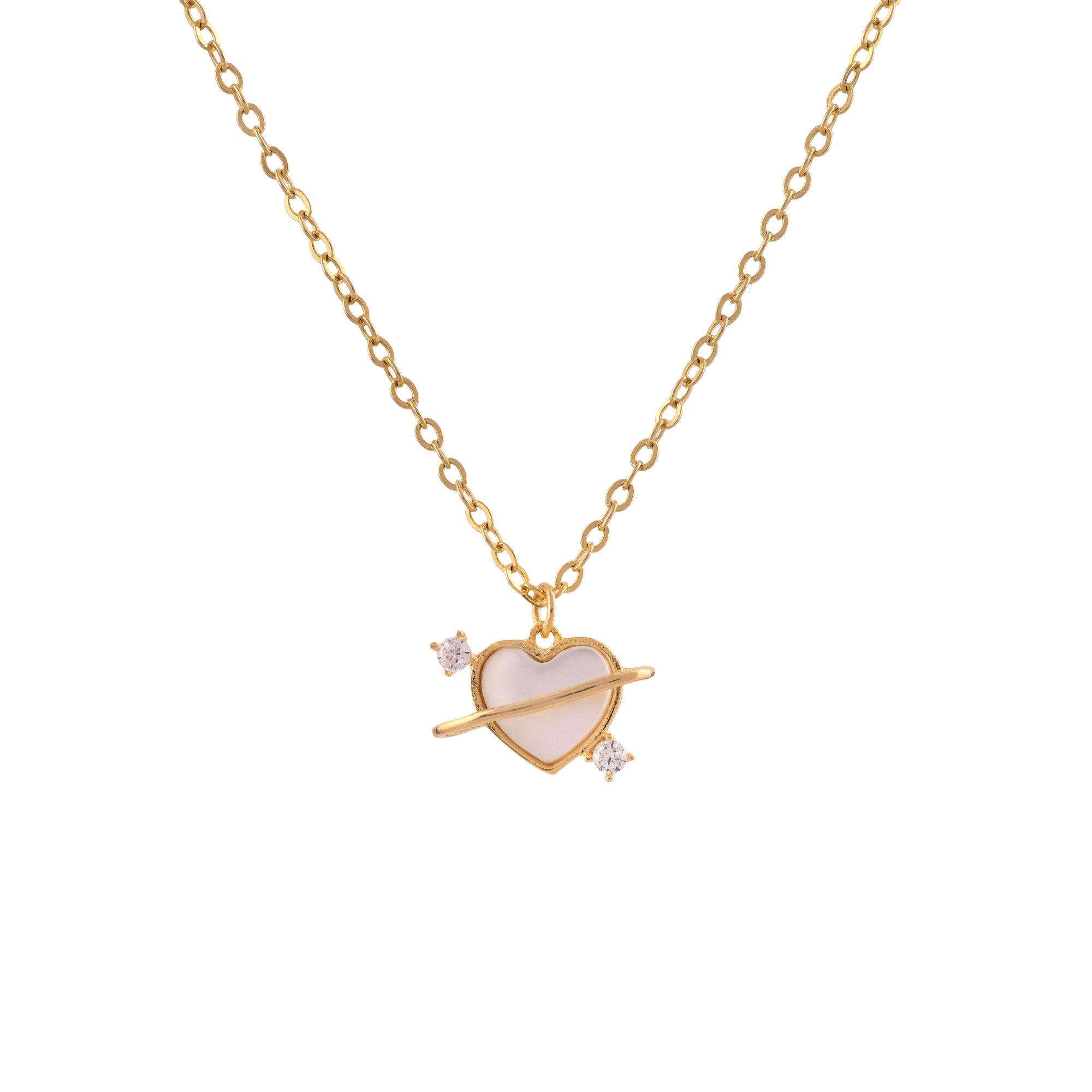 Orbit Heart Pendant