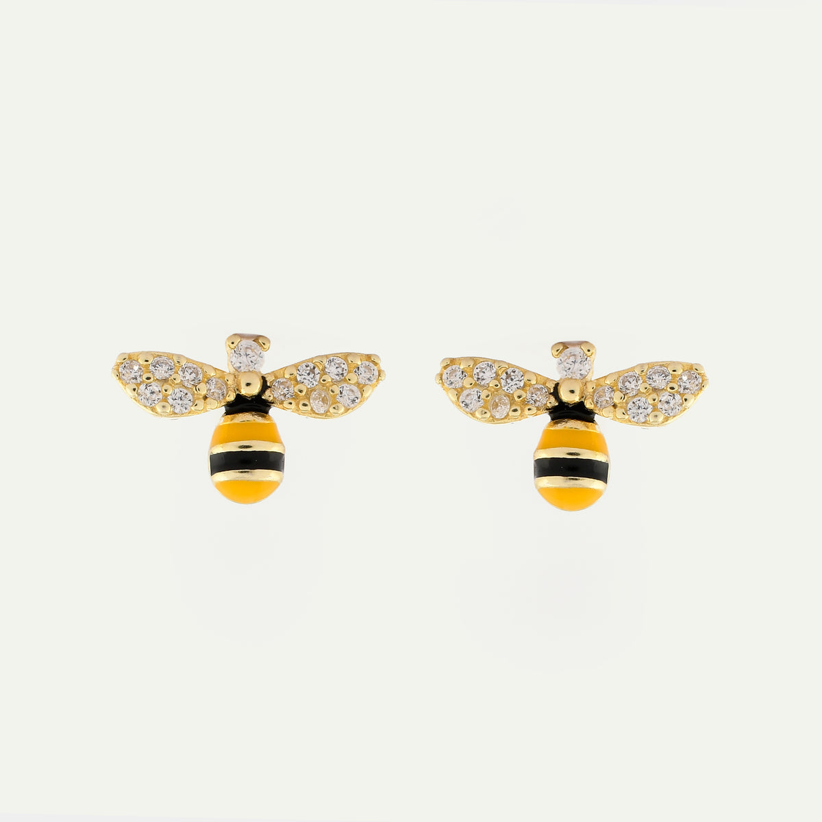 Flower Bee Pendant Set
