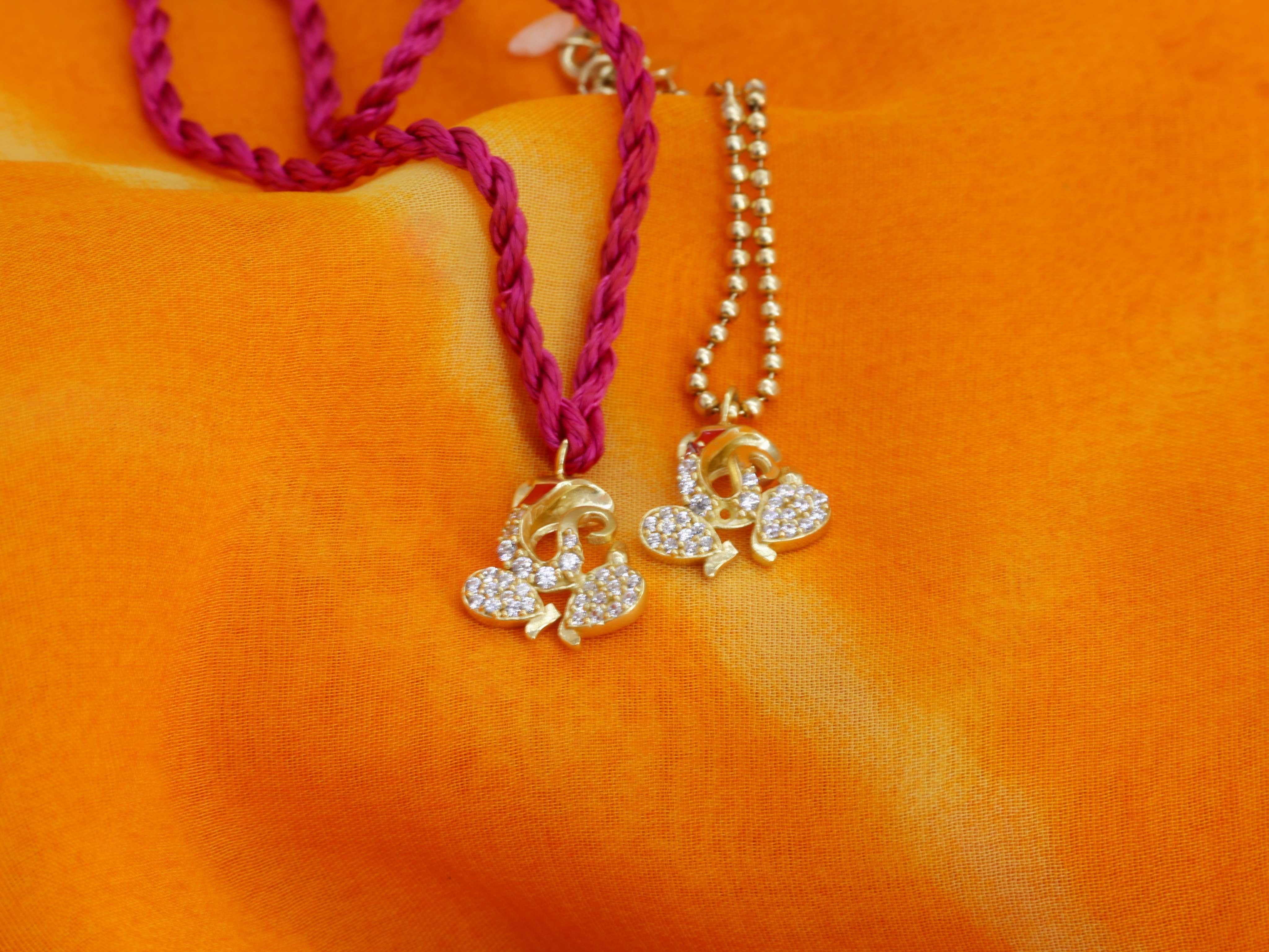 Siddhi Vinayak Pair Rakhi (Set of 2)