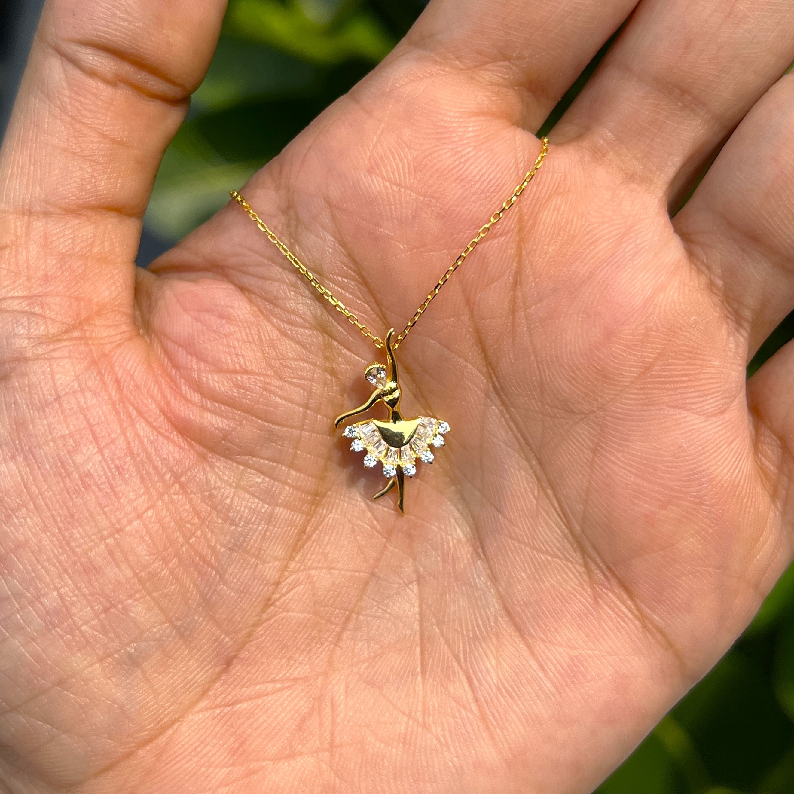 Dancing Ballerina Pendant