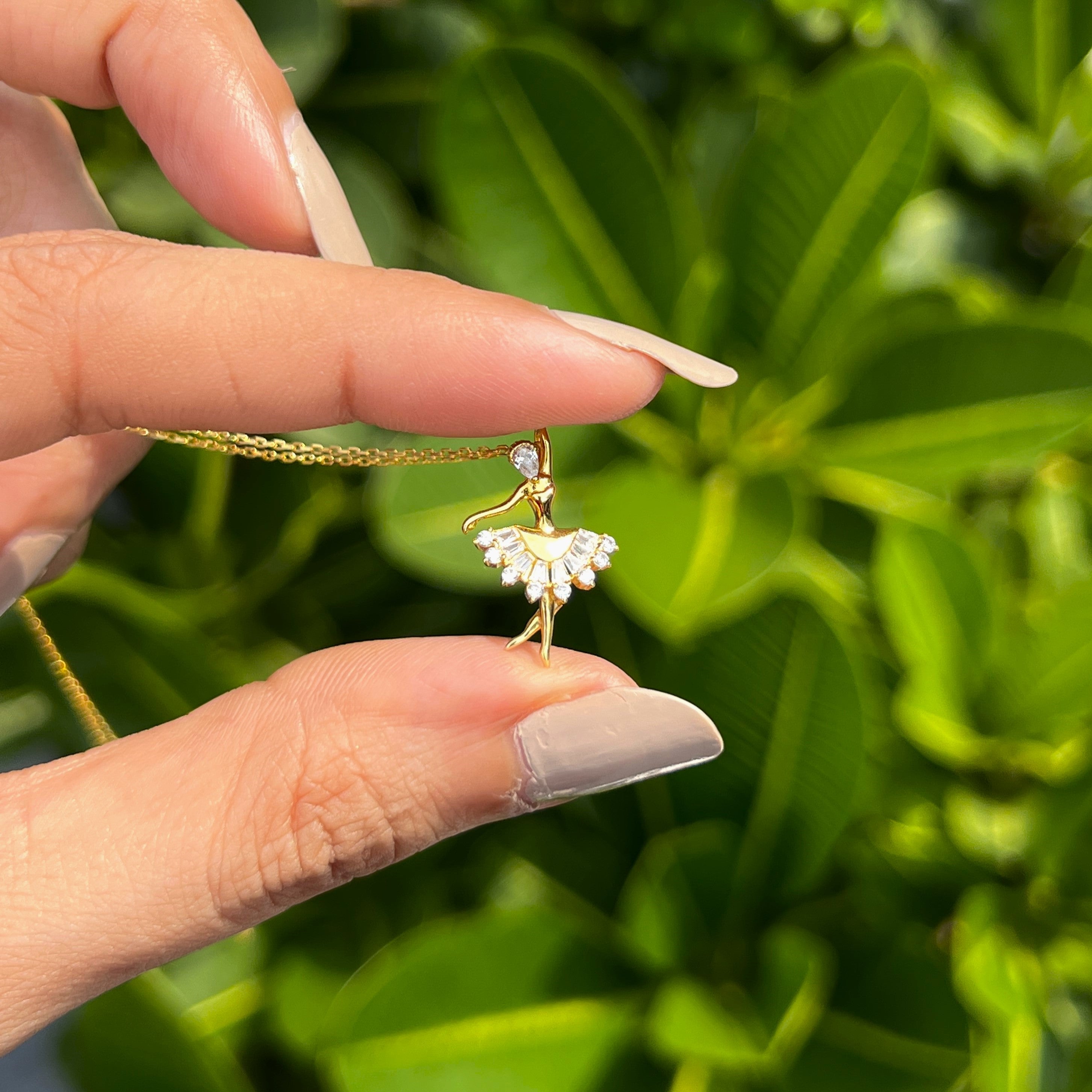 Dancing Ballerina Pendant