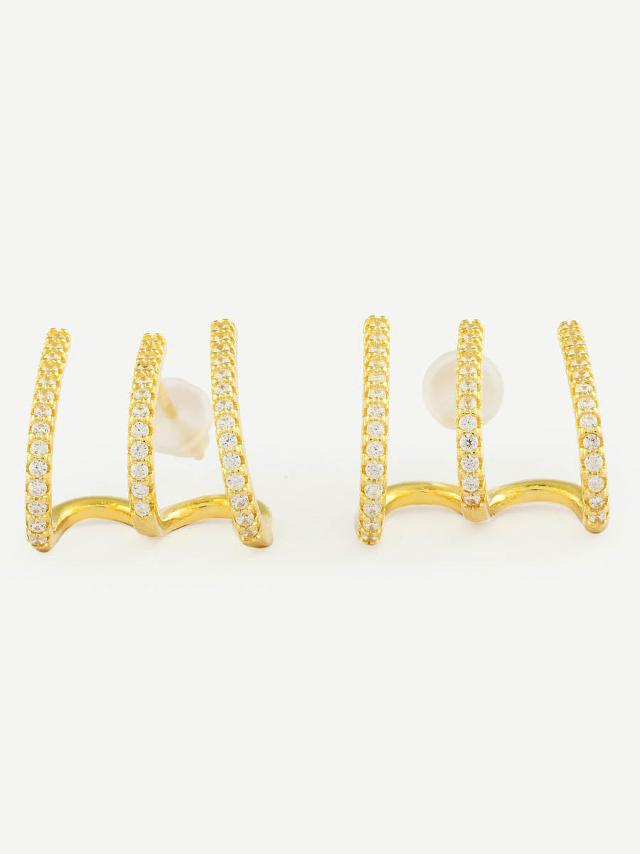 Modern twisty Studs