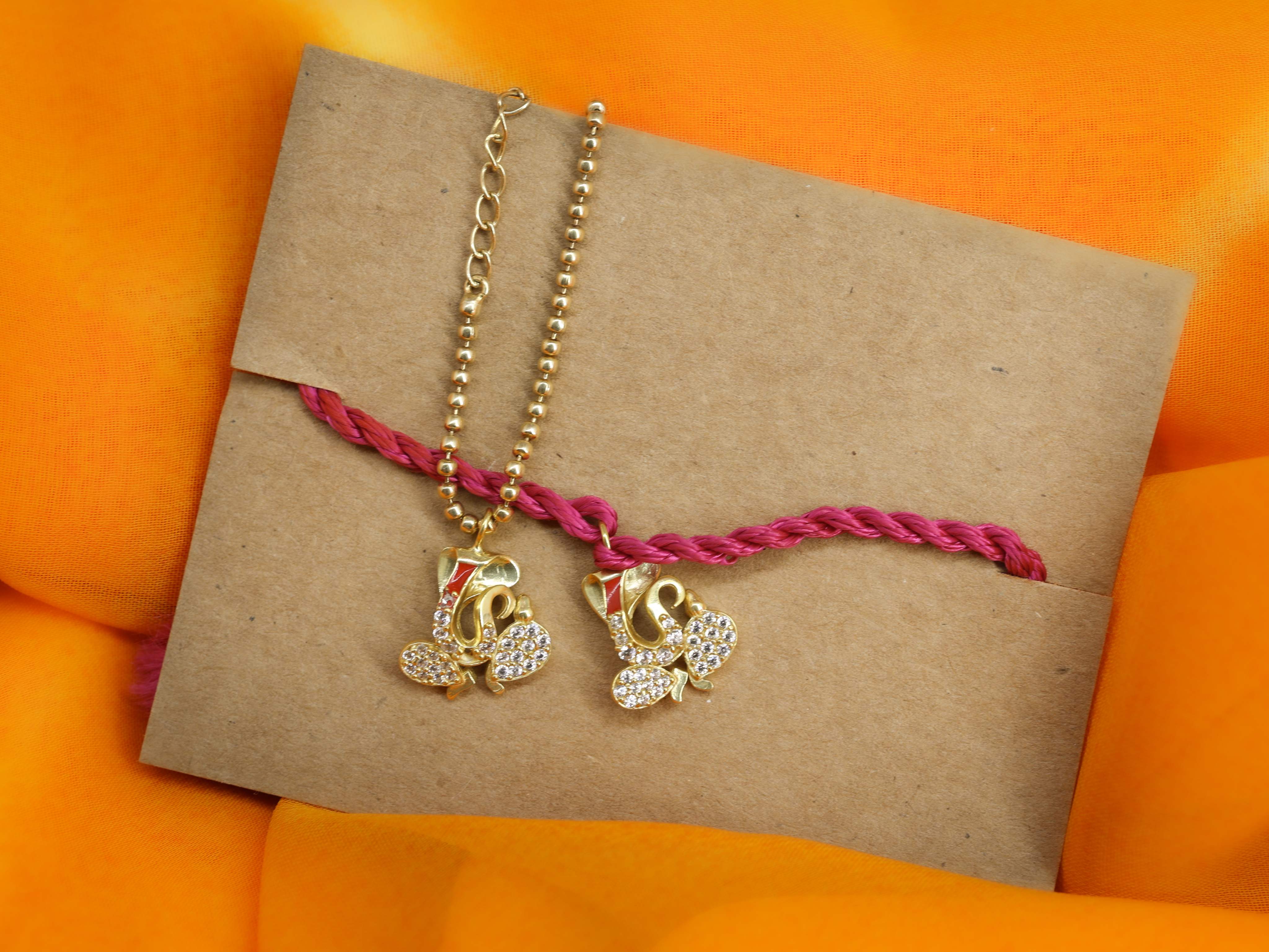 Siddhi Vinayak Pair Rakhi (Set of 2)