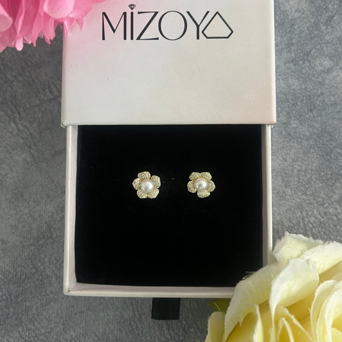 Floral Sunbeam Studs