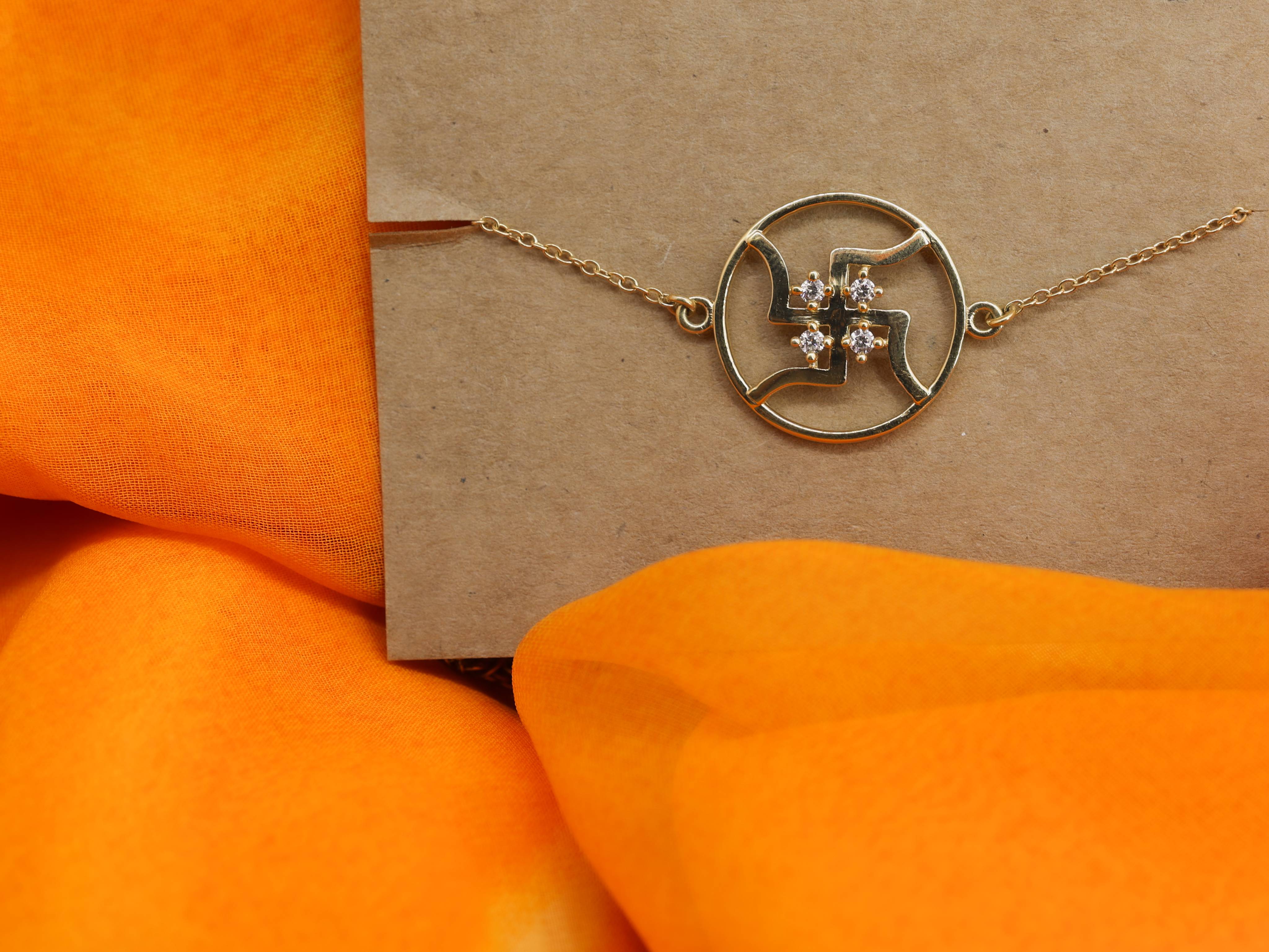 Shubh Swastika Rakhi