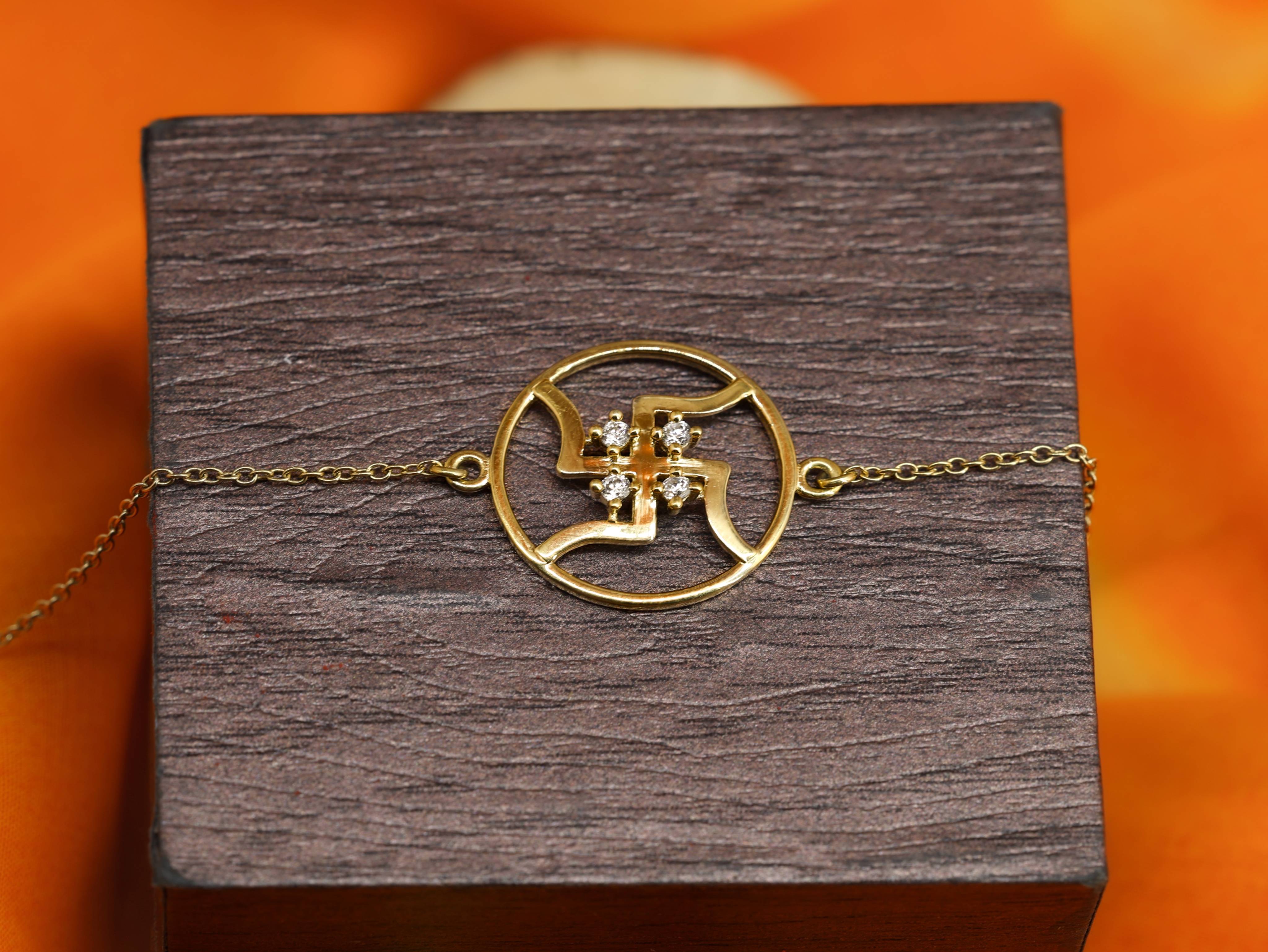 Shubh Swastika Rakhi