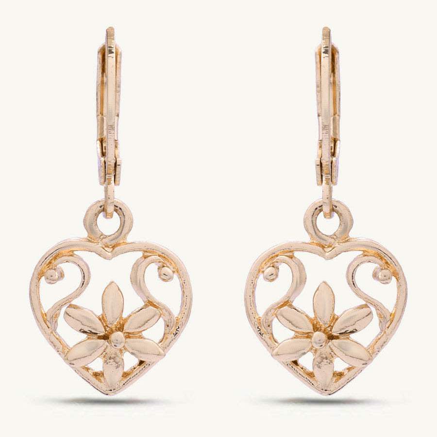 Sweetheart Swirl Hoops