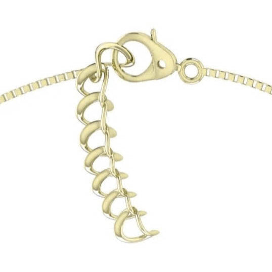 18k Classic Solitaire Pendant