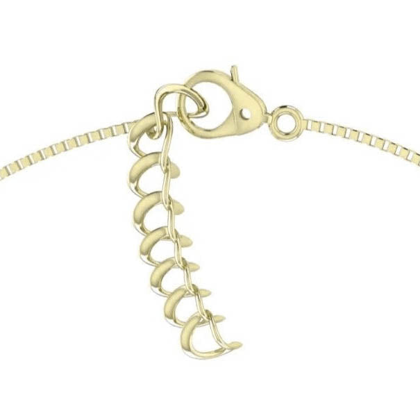 18k Classic Solitaire Pendant Set