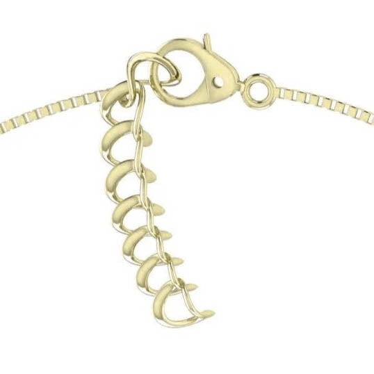 18k Loop Solitaire Necklace