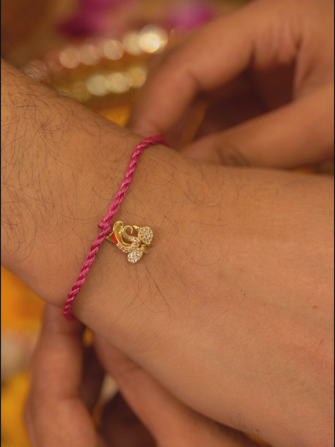 Siddhi Vinayak Pair Rakhi (Set of 2)