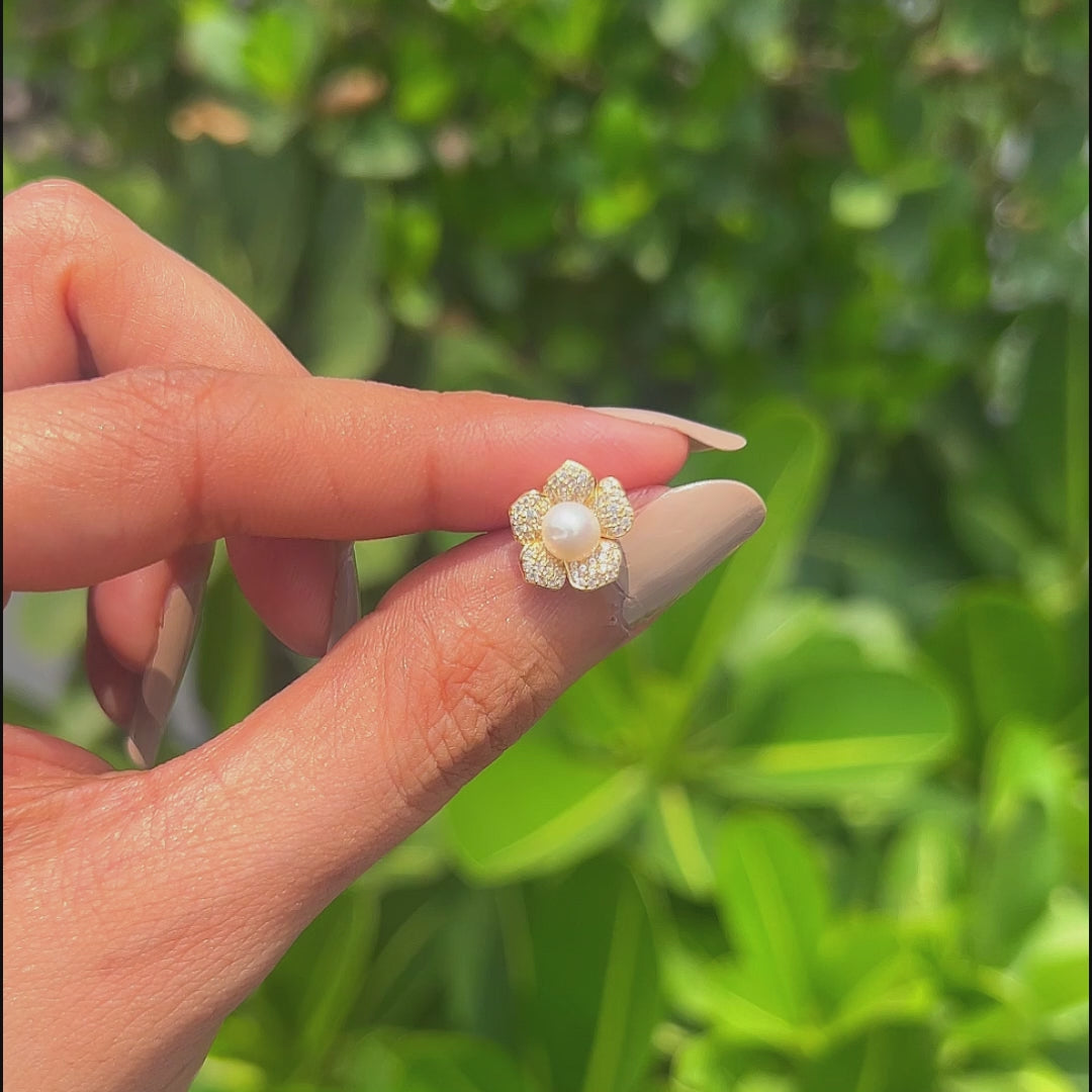 Floral Sunbeam Studs