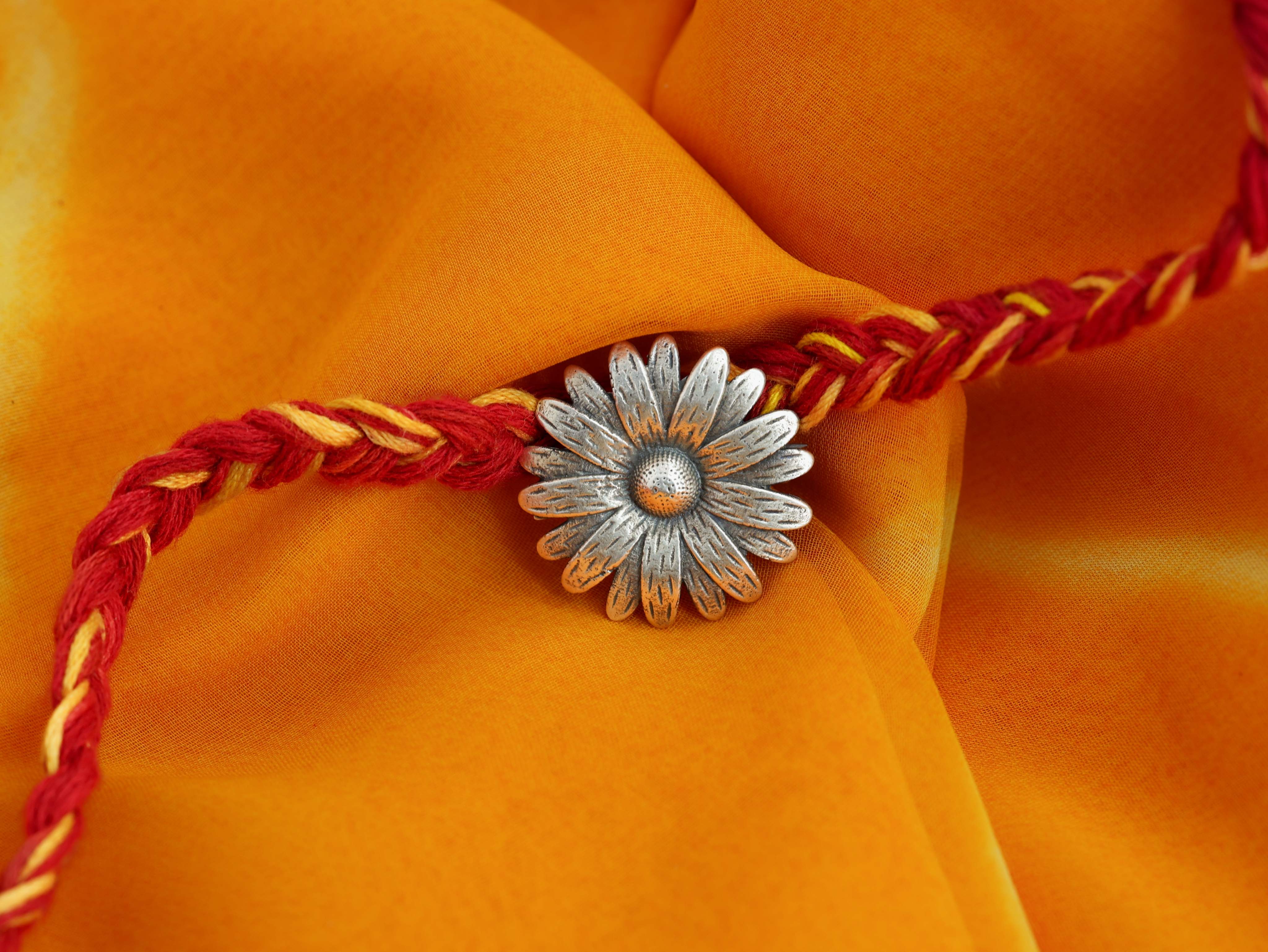 Flower Brooch Rakhi